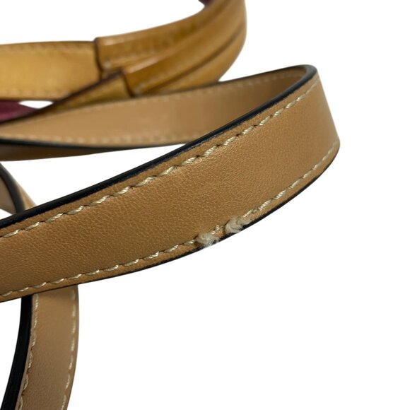 Coach Y2K Soho Hampton Pastels Striped Vachetta Leather Handbag 1888 Bag w/ Tag - Picture 6 of 13